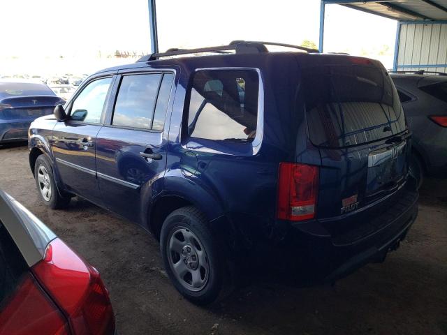 Photo 2 from auction – 2013 HONDA PILOT LX with VIN 5FNYF4H26DB049337