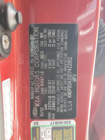 Photo 12 from auction – 2013 KIA SPORTAGE B with VIN KNDPB3A20D7422812