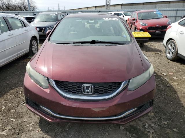 Photo 5 from auction – 2014 HONDA CIVIC LX with VIN 19XFB2F57EE213822