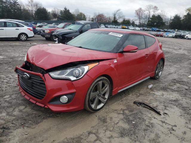 HYUNDAI VELOSTER T 2013 with VIN KMHTC6AE8DU110239 - Photo from auction