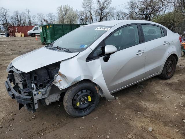 KIA RIO LX 2012 with VIN KNADM4A39C6086610 - Photo from auction