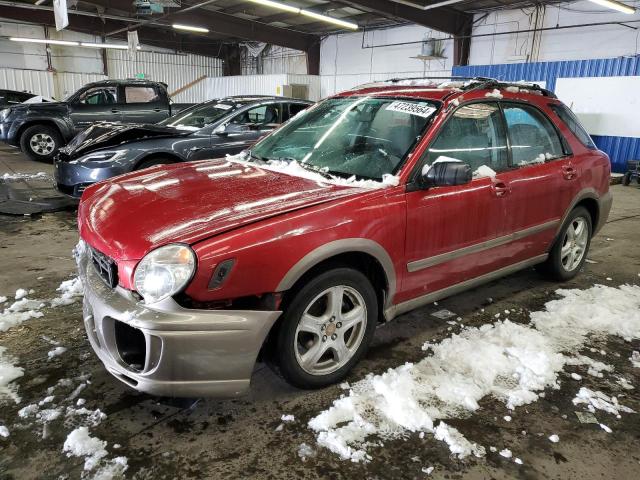 SUBARU IMPREZA OU 2002 with VIN JF1GG68592H816163 - Photo from auction