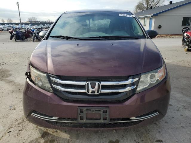 Photo 5 from auction – 2014 HONDA ODYSSEY LX with VIN 5FNRL5H23EB133071