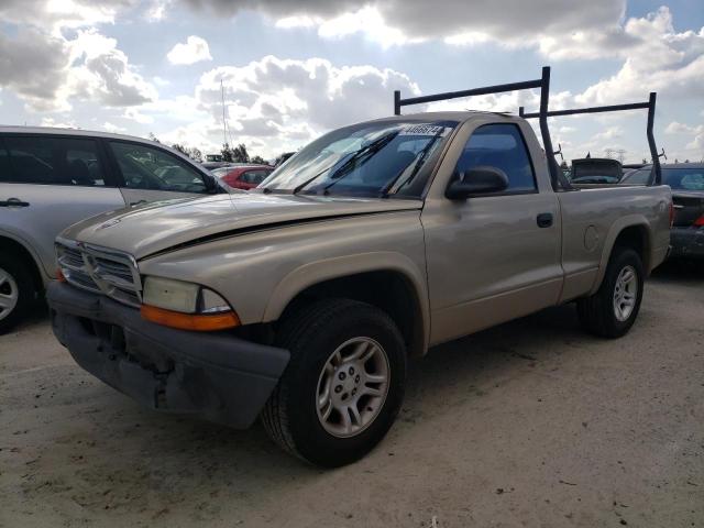 DODGE DAKOTA SXT 2004 with VIN 1D7FL16K44S615411 - Photo from auction
