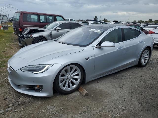 TESLA MODEL S 2016 with VIN 5YJSA1E22GF162410 - Photo from auction