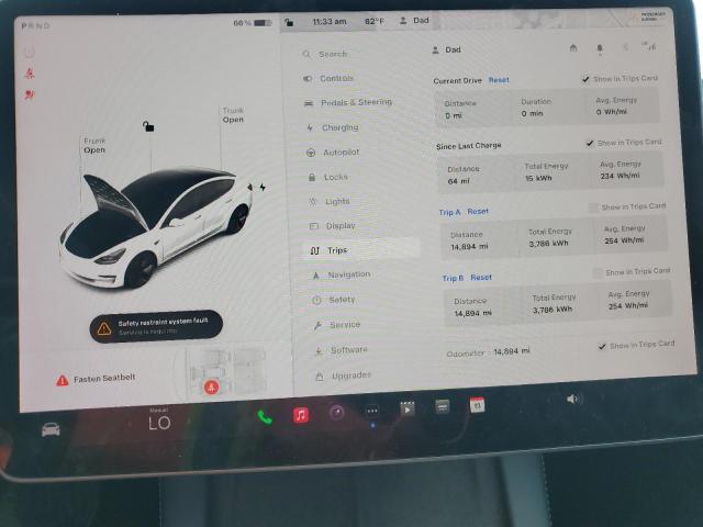 Photo 9 from auction – 2023 TESLA MODEL 3 with VIN 5YJ3E1EA3PF581432