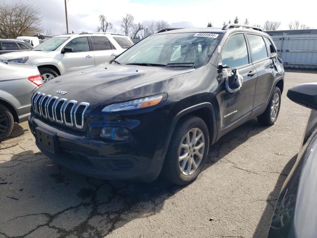 JEEP CHEROKEE S 2015 with VIN 1C4PJLAB8FW722691 - Photo from auction