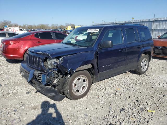 Photo 1 from auction – 2016 JEEP PATRIOT SP with VIN 1C4NJPBA5GD810860