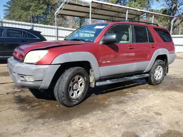 TOYOTA 4RUNNER SR 2003 with VIN JTEBU14R938002312 - Photo from auction