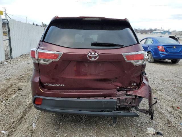 Photo 6 from auction – 2015 TOYOTA HIGHLANDER with VIN 5TDZARFH6FS016604