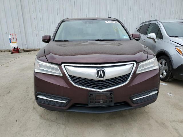 Photo 5 from auction – 2015 ACURA MDX TECHNO with VIN 5FRYD4H45FB012479