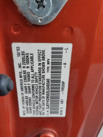Foto 13 de la subasta – 2003 HONDA ELEMENT EX con VIN 5J6YH28583L049340