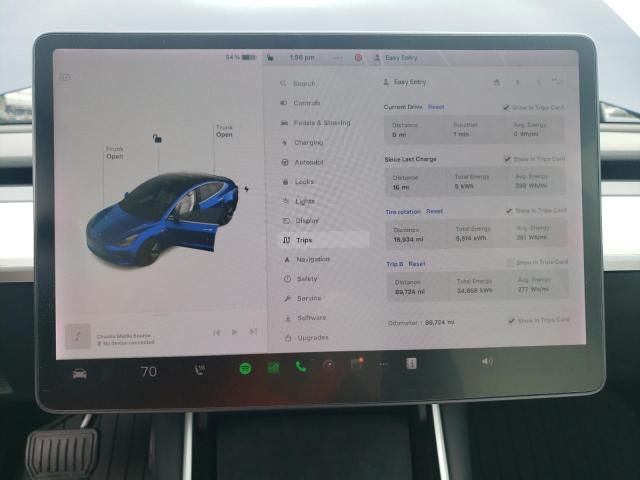 Photo 9 from auction – 2019 TESLA MODEL 3 with VIN 5YJ3E1EB4KF391057