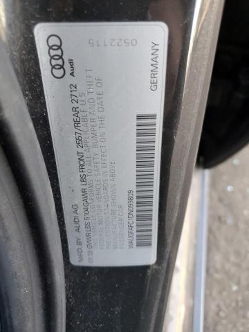 Photo 12 from auction – 2013 AUDI A6 PREMIUM with VIN WAUGFAFC1DN099809
