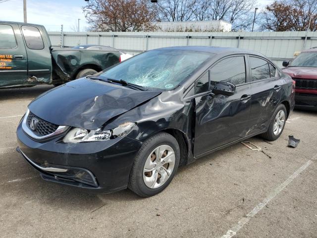 HONDA CIVIC LX 2013 with VIN 2HGFB2F52DH556753 - Photo from auction