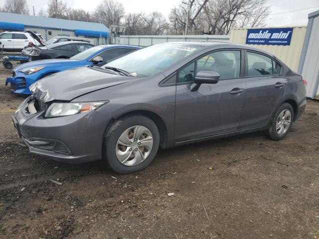 HONDA CIVIC LX 2015 with VIN 19XFB2F53FE294903 - Photo from auction