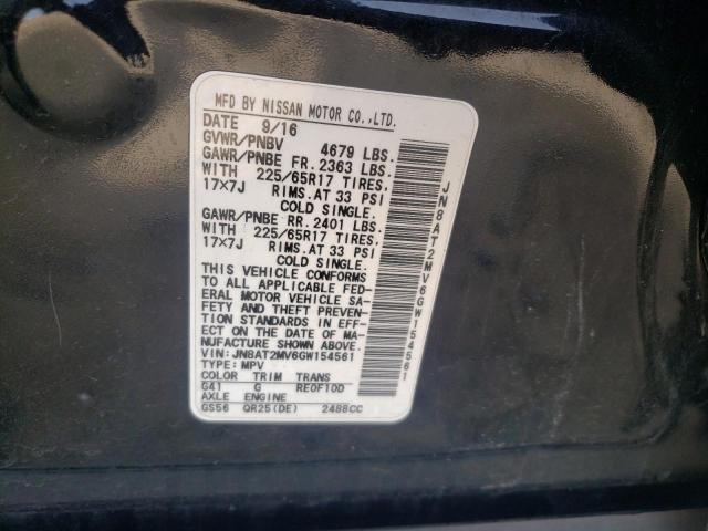 Photo 13 from auction – 2016 NISSAN ROGUE S with VIN JN8AT2MV6GW154561