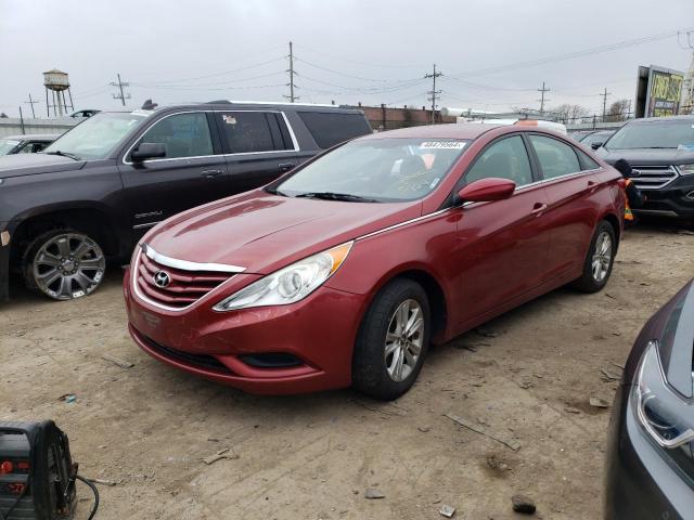 HYUNDAI SONATA GLS 2013 with VIN 5NPEB4AC0DH762107 - Photo from auction