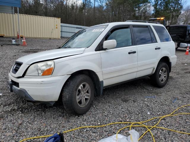 HONDA PILOT EXL 2005 with VIN 5FNYF18505B006817 - Photo from auction