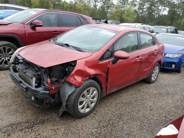 KIA RIO LX 2013 with VIN KNADM4A36D6273885 - Photo from auction