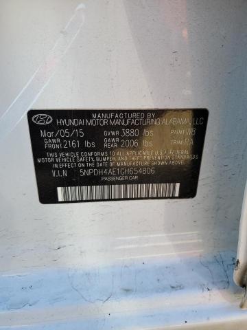 Photo 13 from auction – 2016 HYUNDAI ELANTRA SE with VIN 5NPDH4AE1GH654806