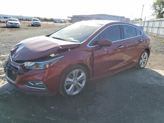 CHEVROLET CRUZE PREM 2018 with VIN 3G1BF6SM1JS647911 - Photo from auction