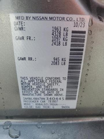 Photo 13 from auction – 2024 NISSAN ALTIMA S with VIN 1N4BL4BV7RN340445