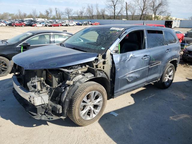 TOYOTA HIGHLANDER 2015 with VIN 5TDJKRFH7FS219687 - Photo from auction