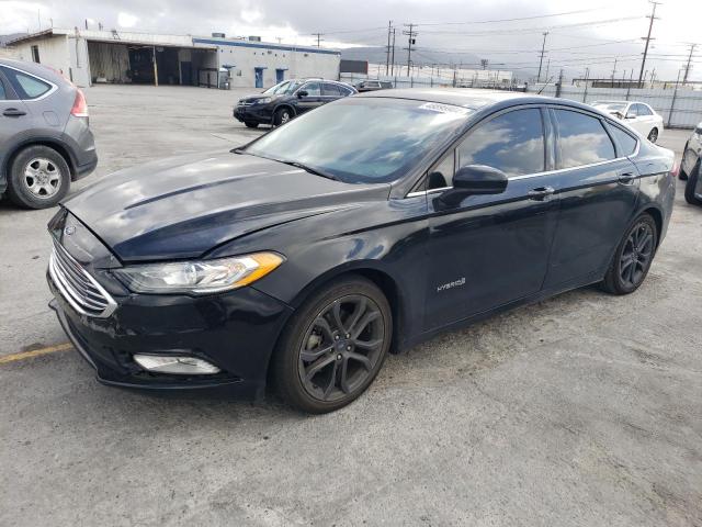 FORD FUSION SE 2018 with VIN 3FA6P0LU9JR248498 - Photo from auction