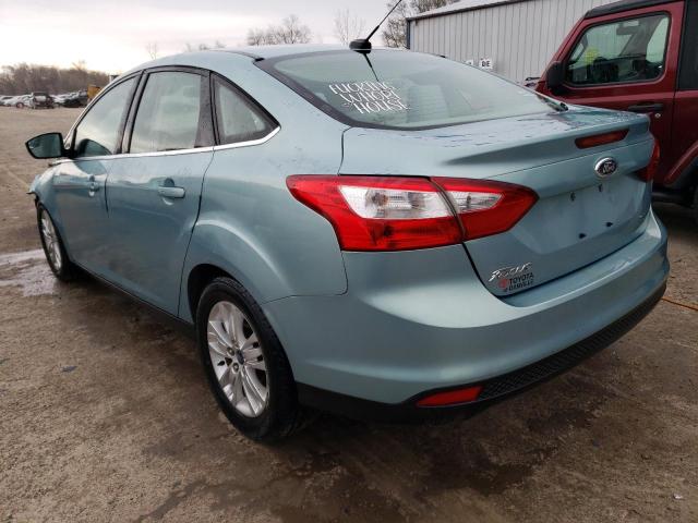 Photo 2 from auction – 2012 FORD FOCUS SEL with VIN 1FAHP3H21CL405914