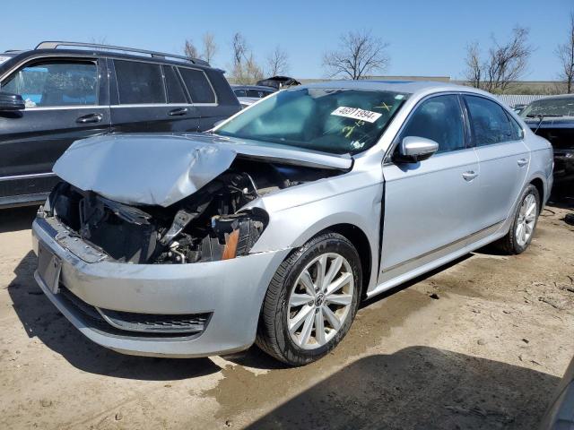 VOLKSWAGEN PASSAT SEL 2012 with VIN 1VWCH7A33CC072401 - Photo from auction