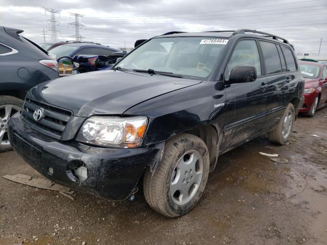 TOYOTA HIGHLANDER 2004 with VIN JTEEP21A040039483 - Photo from auction