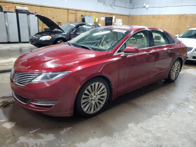 LINCOLN MKZ 2014 with VIN 3LN6L2J96ER822623 - Photo from auction