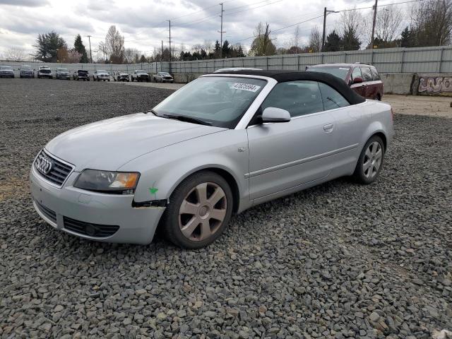 AUDI A4 1.8 CAB 2004 with VIN WAUAC48H54K015856 - Photo from auction