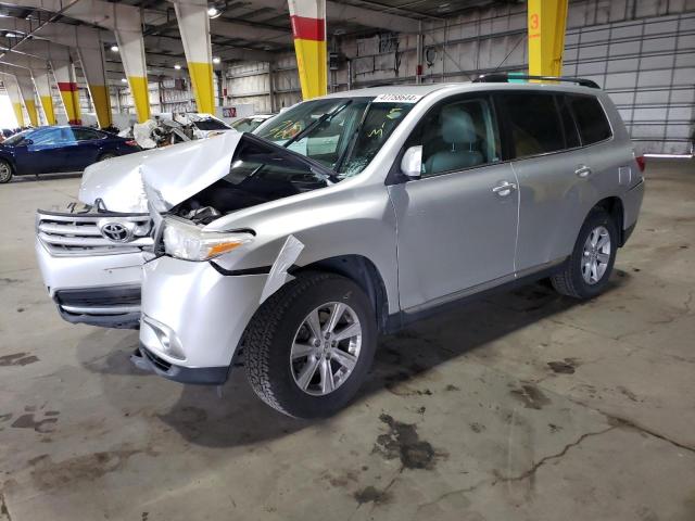 TOYOTA HIGHLANDER 2013 with VIN 5TDBK3EH1DS193135 - Photo from auction