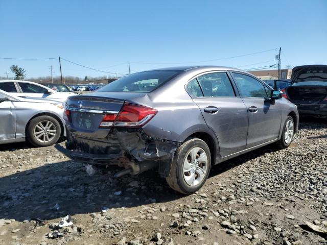 Photo 3 from auction – 2015 HONDA CIVIC LX with VIN 19XFB2F53FE705247