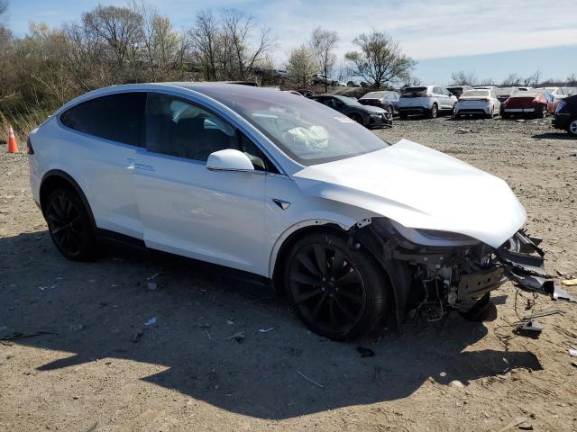 Photo 4 from auction – 2020 TESLA MODEL X with VIN 5YJXCAE22LF286395