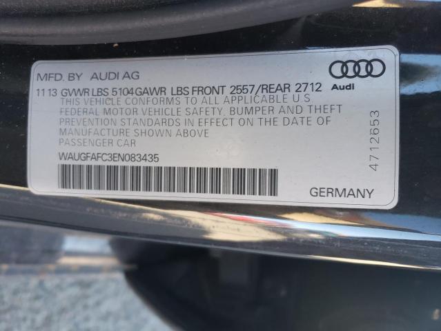 Photo 12 from auction – 2014 AUDI A6 PREMIUM with VIN WAUGFAFC3EN083435