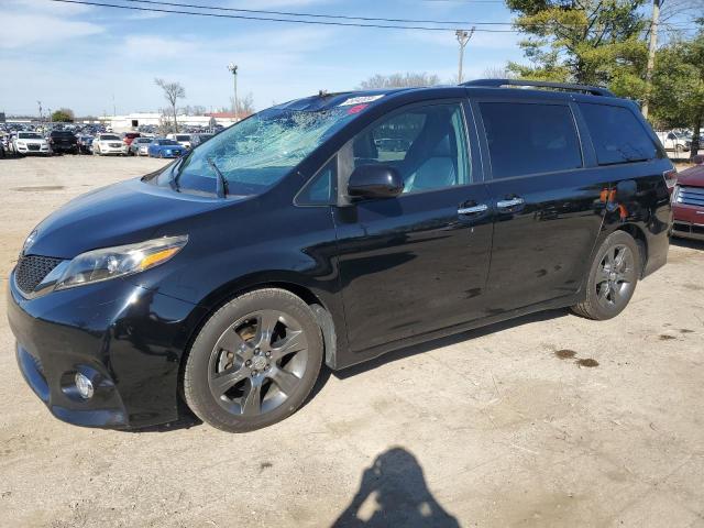 TOYOTA SIENNA SE 2016 with VIN 5TDXK3DC5GS747647 - Photo from auction