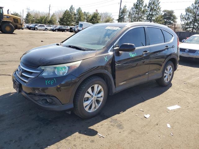 HONDA CR-V EXL 2014 with VIN 2HKRM4H75EH700840 - Photo from auction