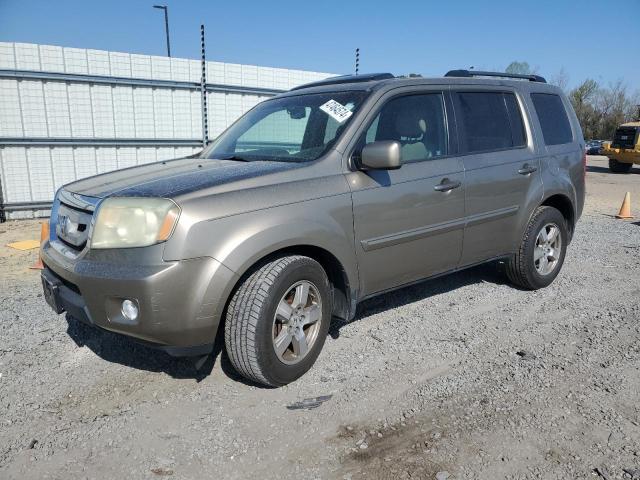 HONDA PILOT EXL 2011 with VIN 5FNYF3H55BB005590 - Photo from auction