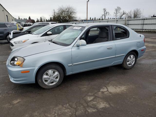 HYUNDAI ACCENT GL 2003 with VIN KMHCG35C93U238984 - Photo from auction