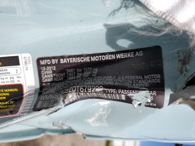 Photo 12 from auction – 2013 MINI COOPER with VIN WMWSU3C52DT679289