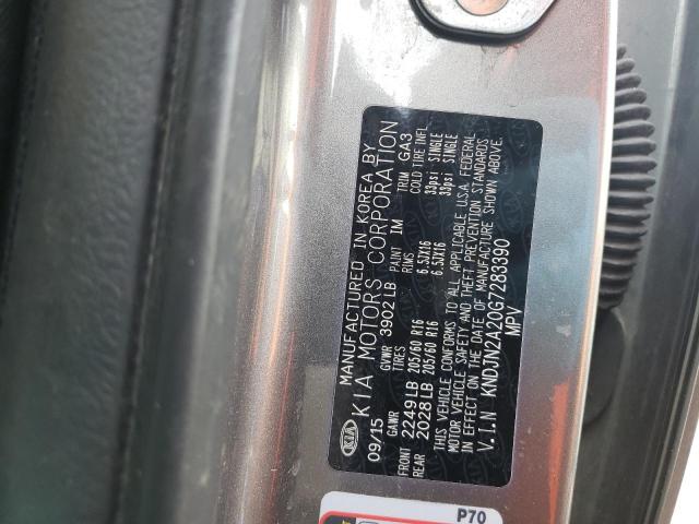 Photo 12 from auction – 2016 KIA SOUL with VIN KNDJN2A20G7283390