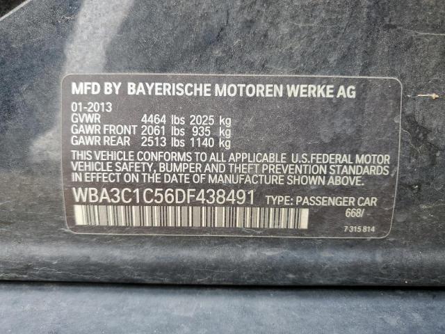 Photo 12 from auction – 2013 BMW 328 I SULE with VIN WBA3C1C56DF438491