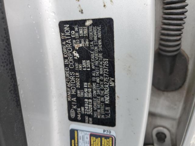Photo 12 from auction – 2014 KIA SOUL with VIN KNDJN2A27E7737261