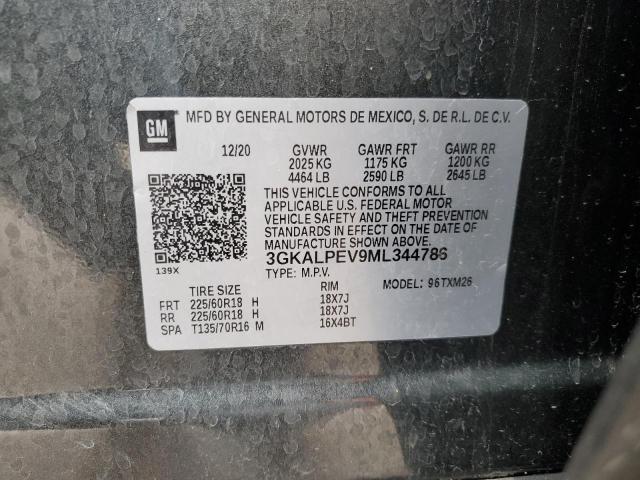 Photo 13 from auction – 2021 GMC TERRAIN SL with VIN 3GKALPEV9ML344786