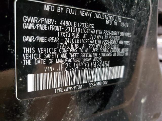 Photo 12 from auction – 2014 SUBARU FORESTER 2 with VIN JF2SJAHC6EH424464