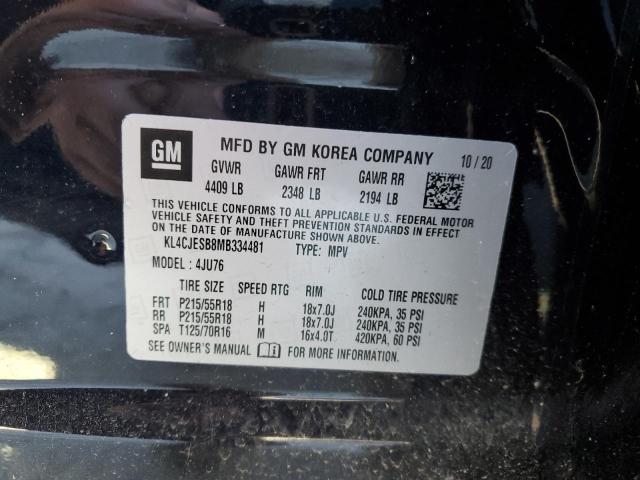 Photo 12 from auction – 2021 BUICK ENCORE PRE with VIN KL4CJESB8MB334481