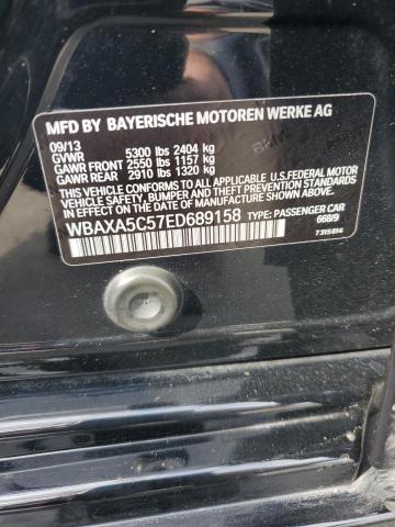 Photo 12 from auction – 2014 BMW 535 D with VIN WBAXA5C57ED689158